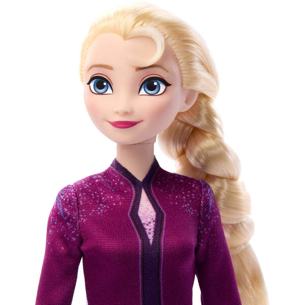 La Reine des Neiges -  Poupée Elsa et L ourson 