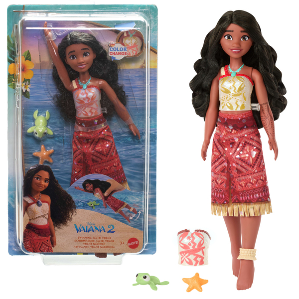 Disney Princesses - Poupée Vaiana Nageuse