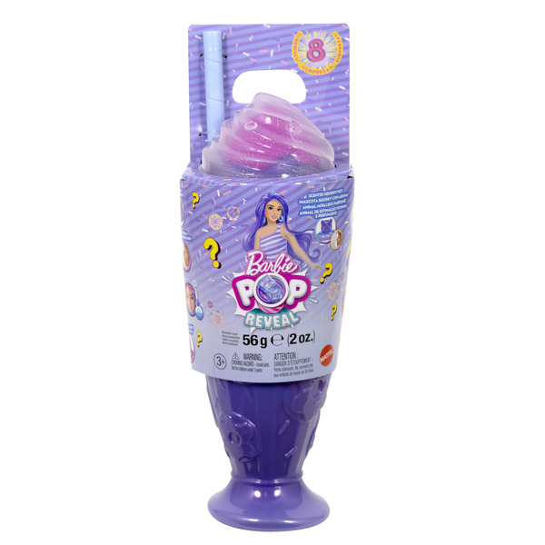 Barbie - Poupée Pop Reveal Gourmandises - Violet
