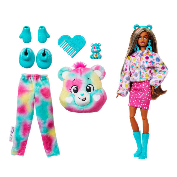 Barbie  - Poupée Cutie Reveal Bisounours Toujoyeux