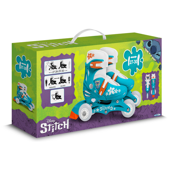 Rollers évolutifs taille 27-30 Disney Stitch