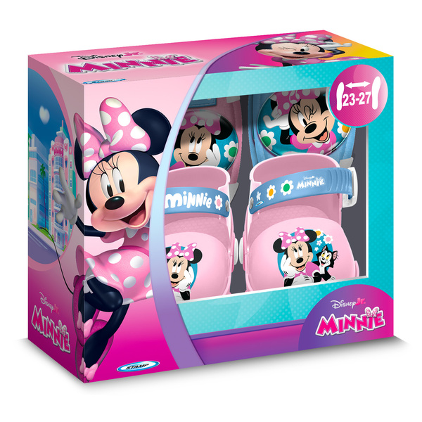 Patins à roulettes et protections Disney Minnie