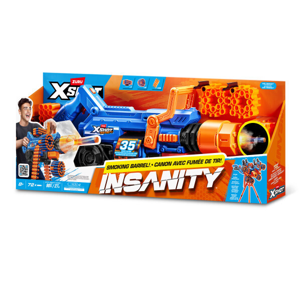 Pistolet X-Shot Insanity Smoking Barrel