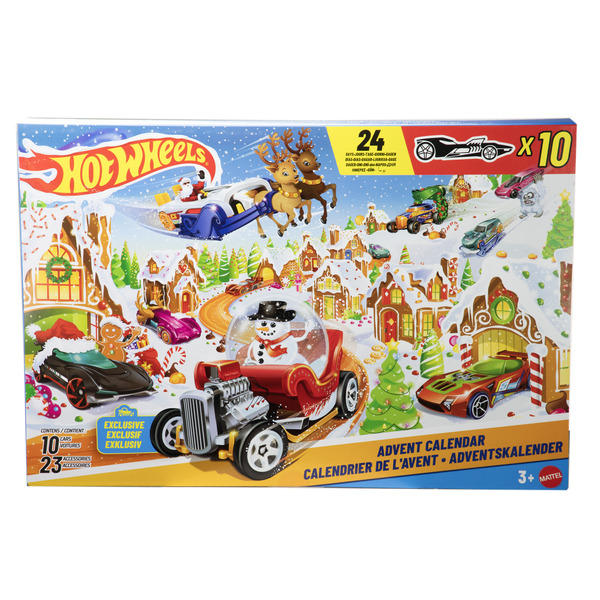 Calendrier de l avent Hot Wheels 2025
