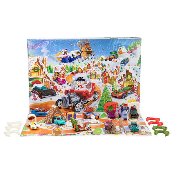 Calendrier de l avent Hot Wheels 2025