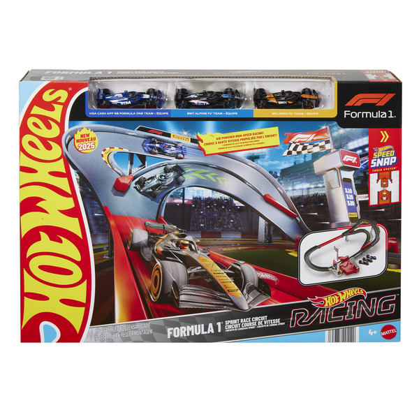 Circuit Course de vitesse Formule 1® Hot Wheels