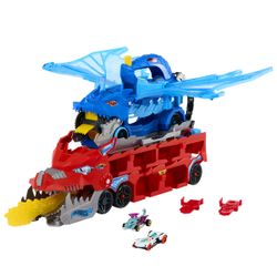 Transporteur 2 En 1 Dragons Hot Wheels