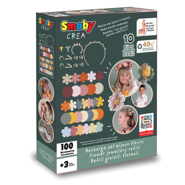 Recharge Set Créatif Bijoux Fleurs