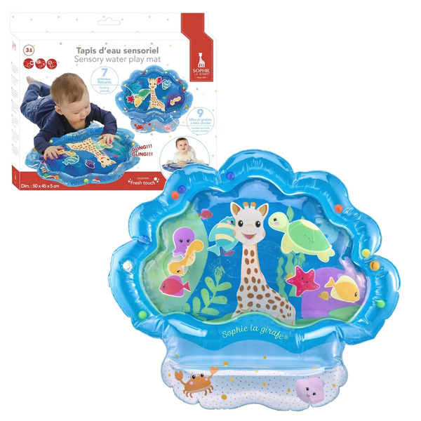 Tapis d eau sensoriel Sophie la Girafe