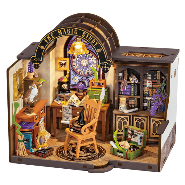Maquette en bois The magic study (161 pièces)