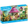 71838 - PLAYMOBIL - Maison de fée avec licorne dorée