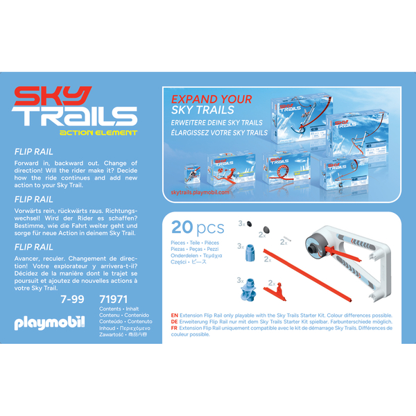 71971 - Playmobil Sky Trails A3 - Rail de basculement