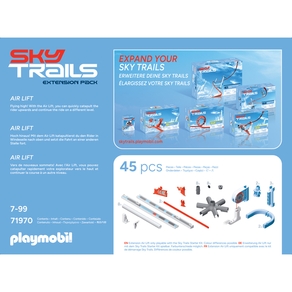 71970 - Playmobil Sky Trails E3 - Ascenseur