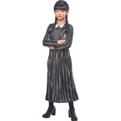 Déguisement classique uniforme Mercredi Addams 7-8 ans