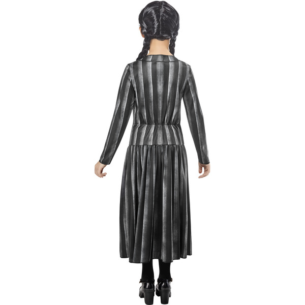 Déguisement classique uniforme Mercredi Addams 9-10 ans