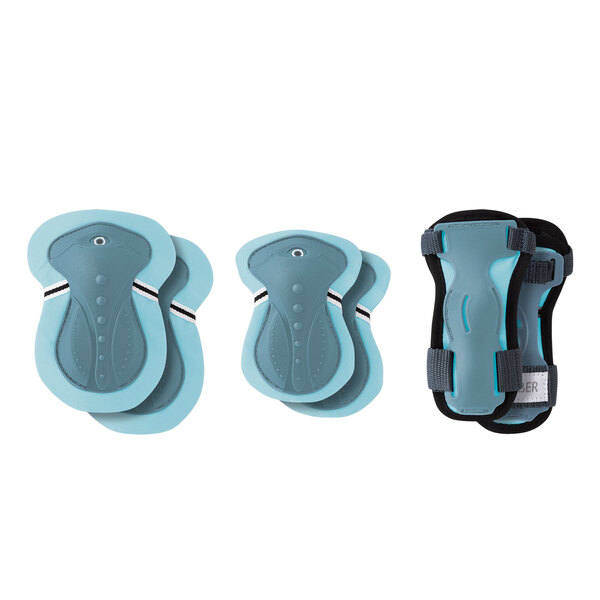 Set de 3 protections enfant XXS bleu