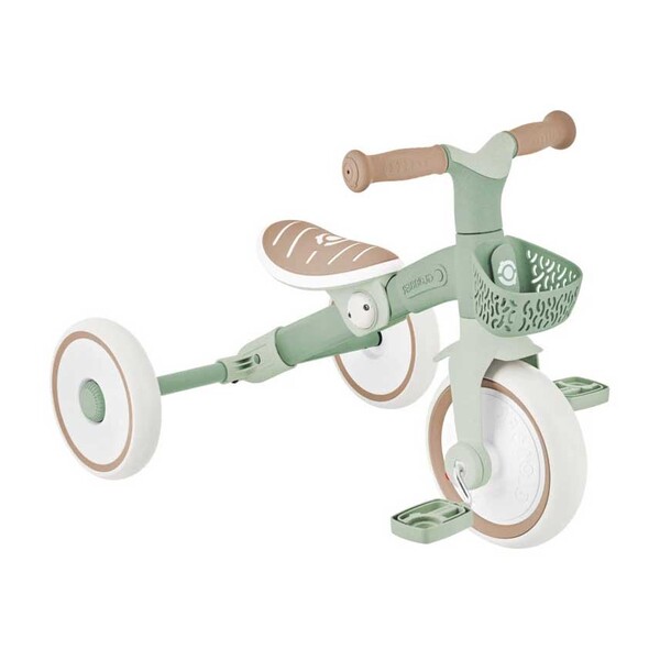 Tricycle 2 en 1 vert sauge
