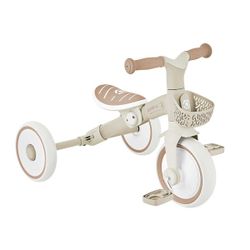 Tricycle 2 en 1 taupe