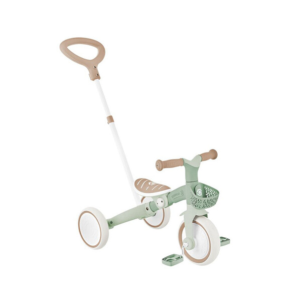 Tricycle 3 en 1 vert sauge