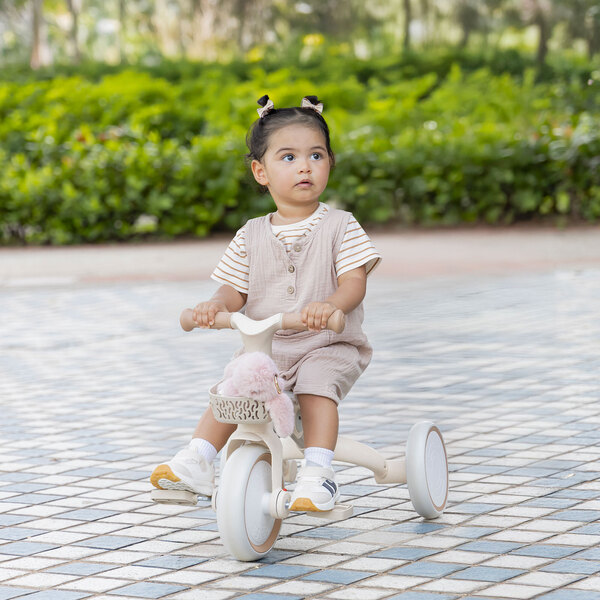 Tricycle 3 en 1 taupe