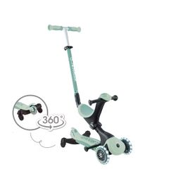 Trottinette Go-Up Deluxe Lights Eco 360 pistache