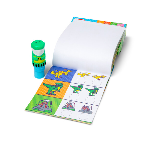 Pack de tampons d autocollants et bloc d activité sticker - Mélissa Doug