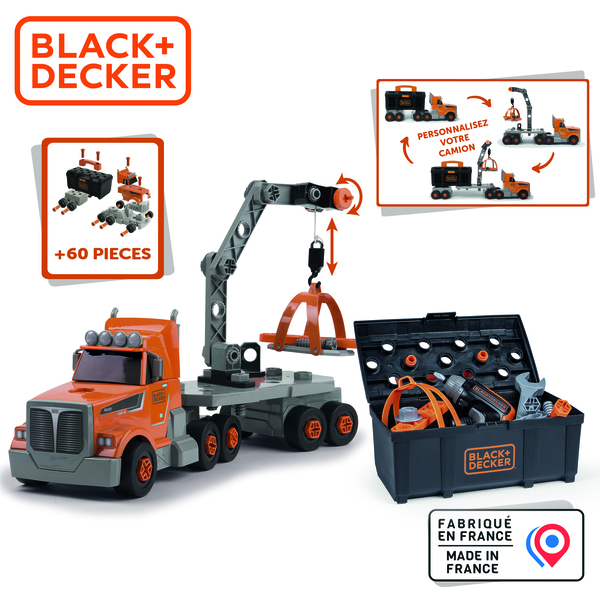 Camion Bricolo + Visseuse Black et Decker