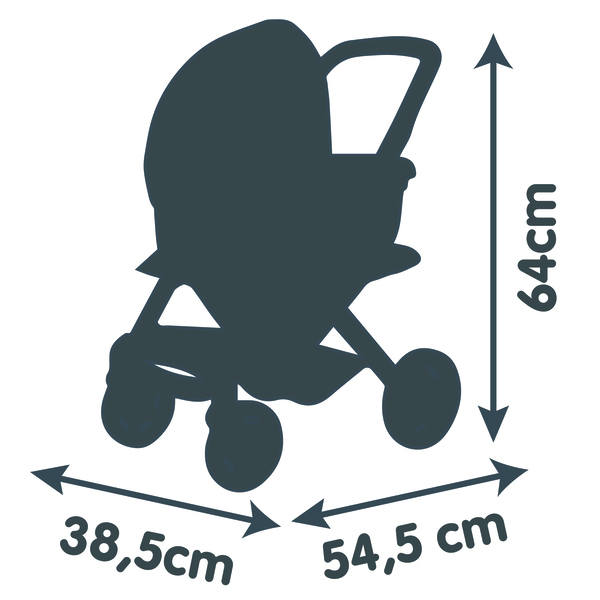Combi Poussette + Landau Rose Maxi Cosi