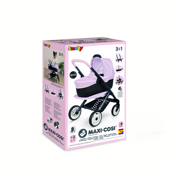 Combi Poussette + Landau Rose Maxi Cosi