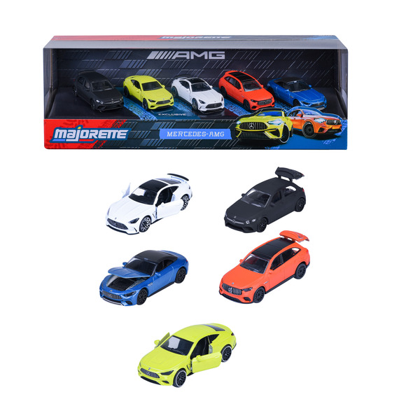 Giftpack 5 véhicules Mercedes AMG 1/64ème
