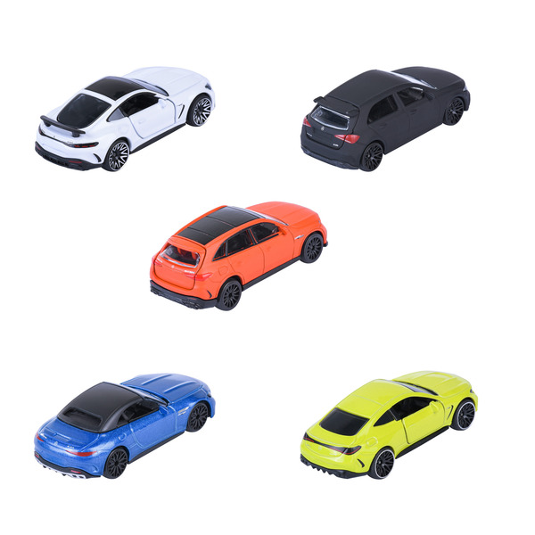 Giftpack 5 véhicules Mercedes AMG 1/64ème