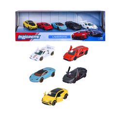 Coffret 5 véhicules Lamborghini Majorette