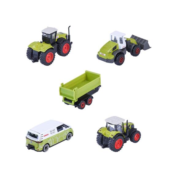 Coffret de 5 véhicules de ferme Majorette