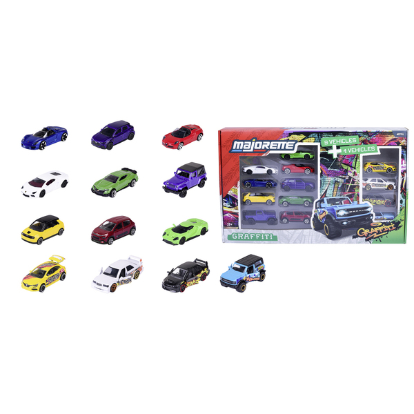 Coffret 13 véhicules Graffiti 1/64ème