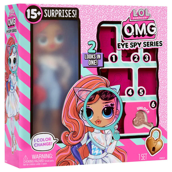 Poupée L.O.L. Surprise OMG Eye Spy Jessica Color Change
