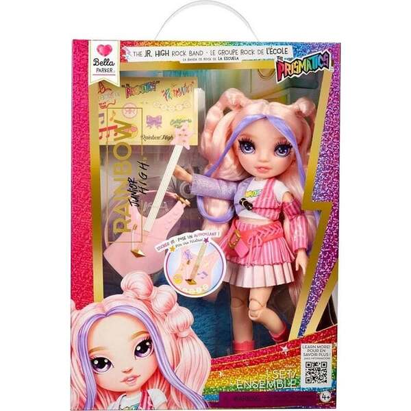 Poupée Rainbow High Junior Fashion groupe de rock - Bella