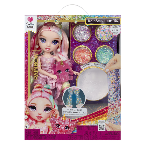 Poupée Rainbow High – Bella – Rainbow Shimmers avec slime