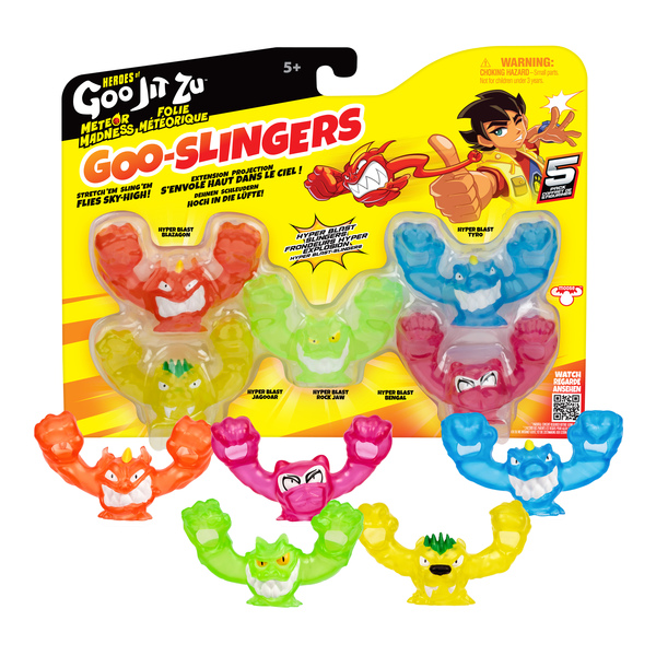 Pack de 5 Meteor Madness Goo Slingers Hyper Blast