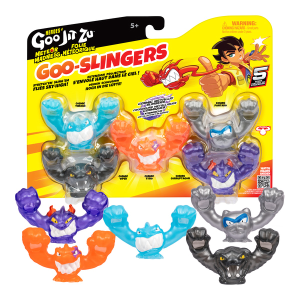 Pack de 5 Meteor Madness Goo Slingers Hyper Blast