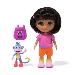 Pack Poupée Dora 15 cm et Figurine Babouche