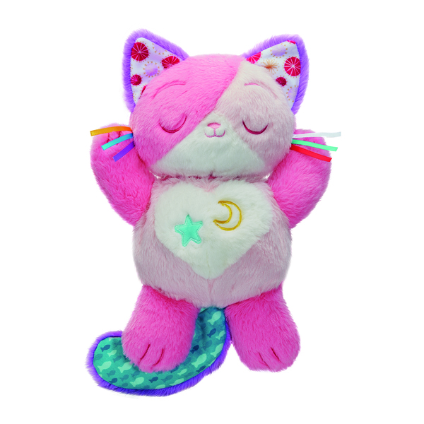 Peluche mon chaton douce nuit - Rose