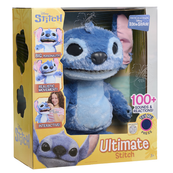 Peluche interactive Disney Ultimate Stitch
