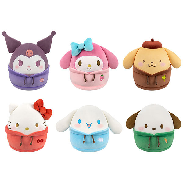 Peluche Squishmallows Hello Kitty and friends 20cm (modèle aléatoire)