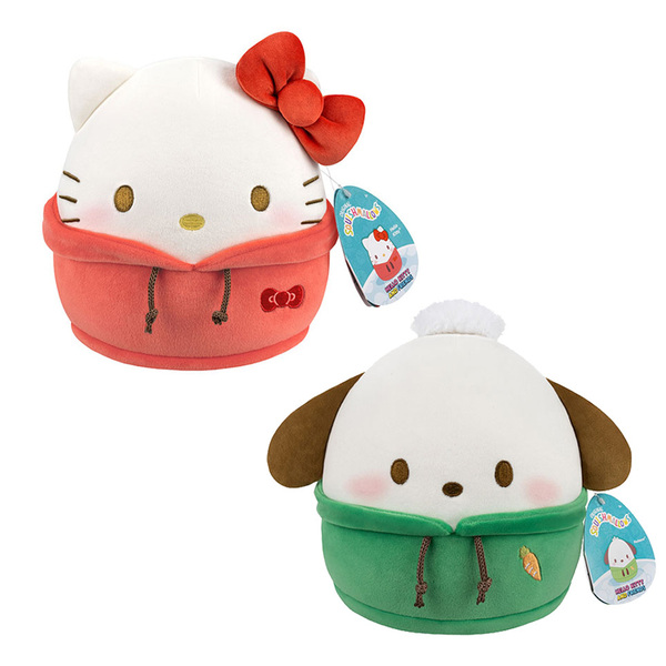 Peluche Squishmallows Hello Kitty and friends 20cm (modèle aléatoire)