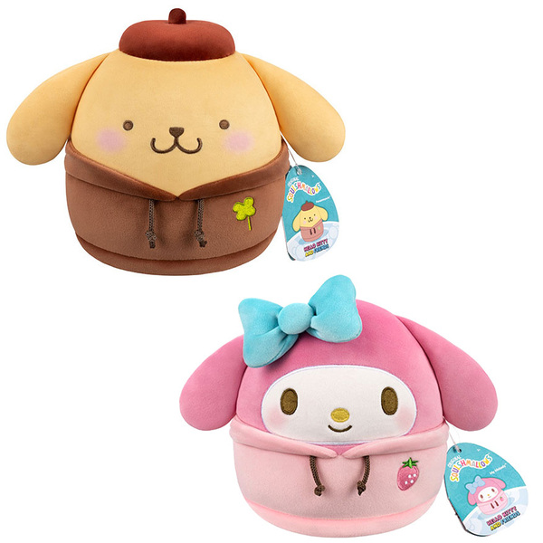 Peluche Squishmallows Hello Kitty and friends 20cm (modèle aléatoire)