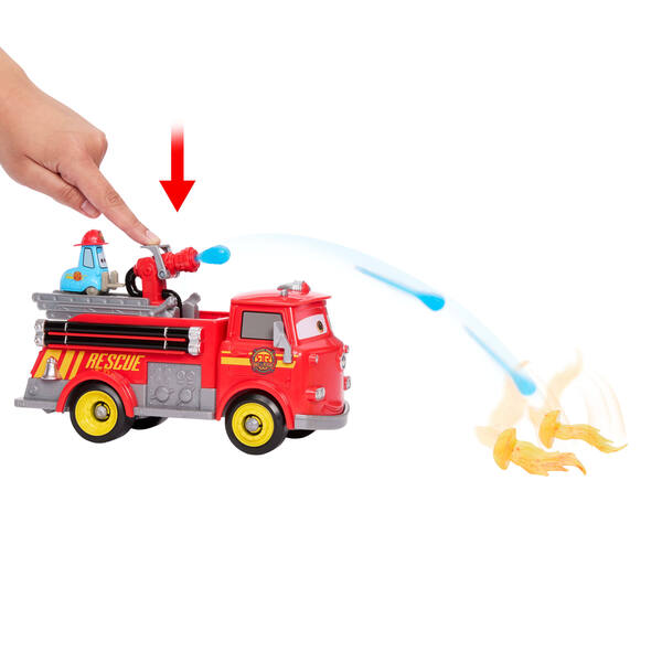 Disney Cars - Coffret Camion de Pompier Red et Guido