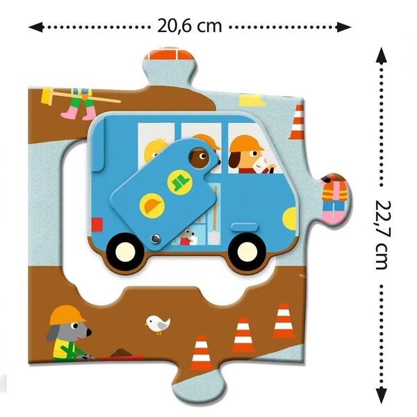 Puzzle géant Le Chantier