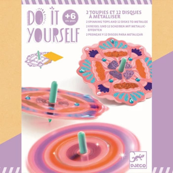 DIY Toupies Flower Power