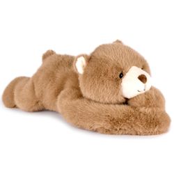 Podcoll - Peluche Ours marron lesté - 40 cm 