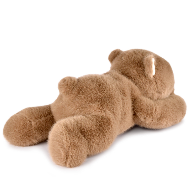 Podcoll - Peluche Ours marron lesté - 40 cm 
